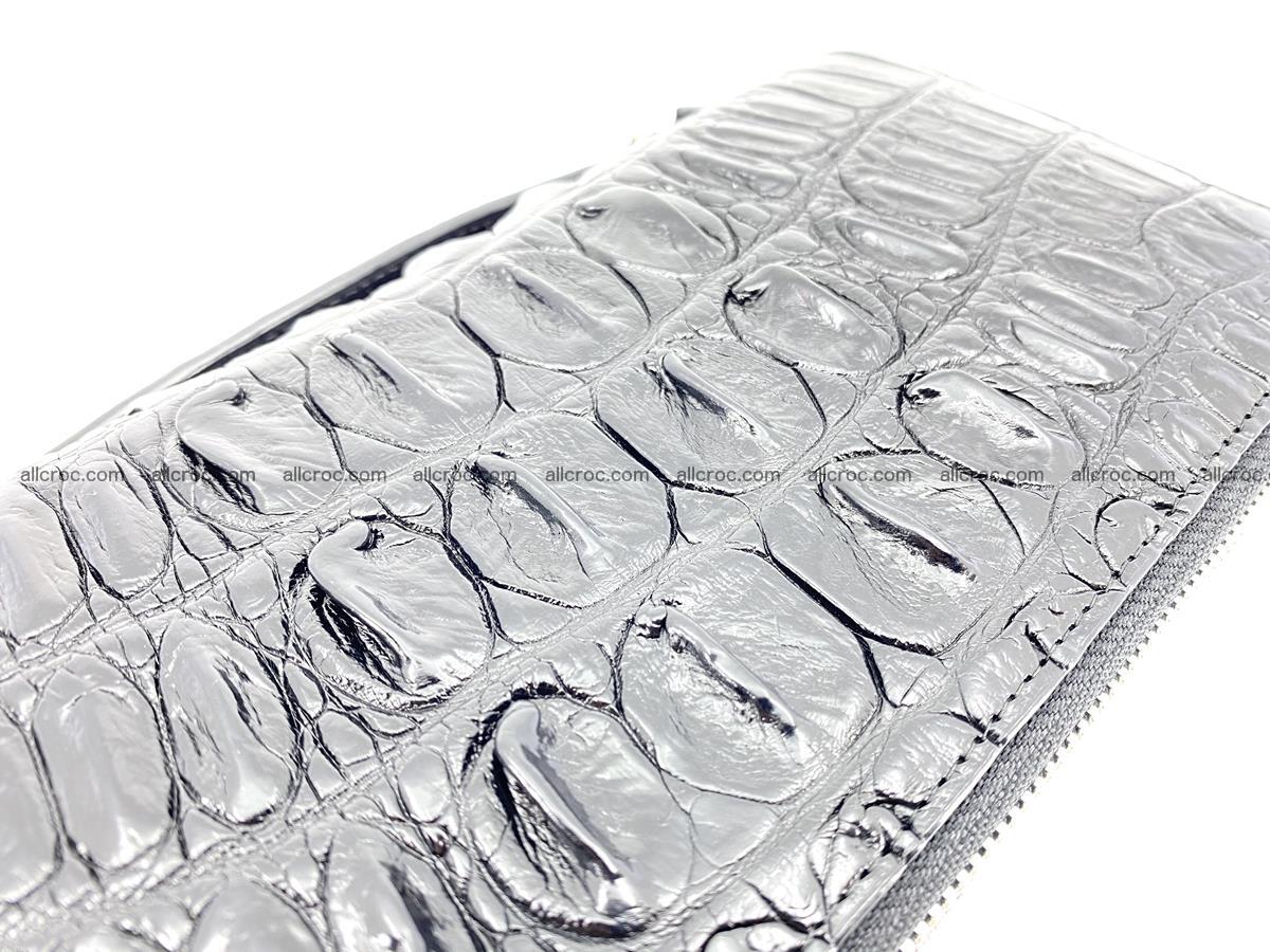 Crocodile skin wallet 2-zips 676 Foto 11