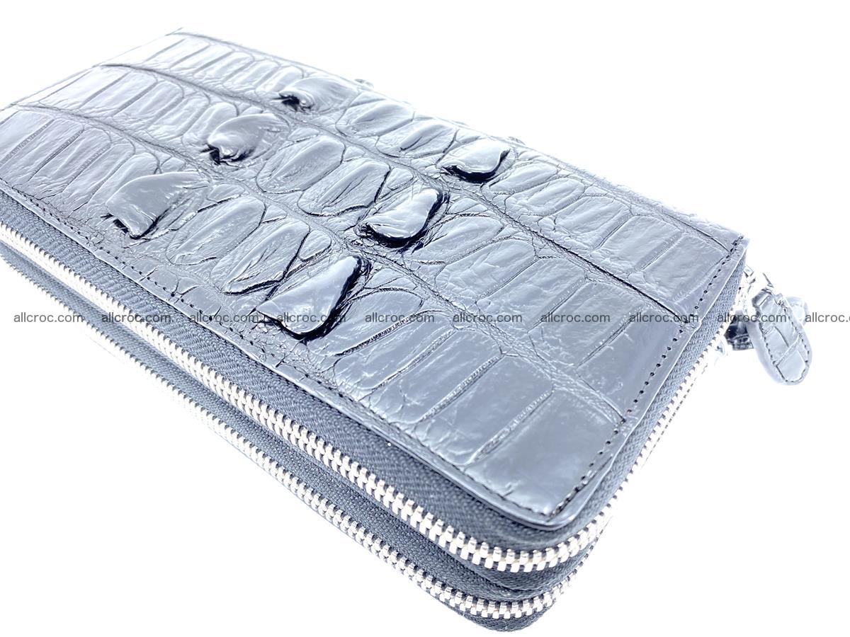 Crocodile skin wallet 2-zips 676 Foto 12