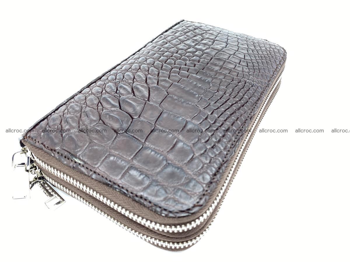 Crocodile skin wallet 2-zips 590 Foto 1