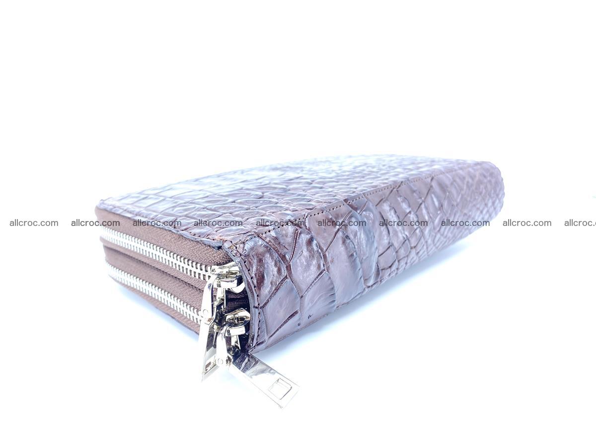 Crocodile skin wallet 2-zips 590 Foto 6