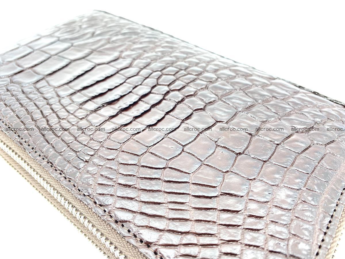 Crocodile skin wallet 2-zips 590 Foto 4