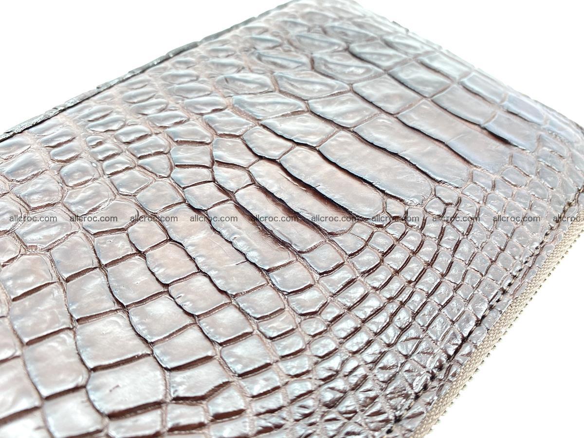 Crocodile skin wallet 2-zips 590 Foto 9