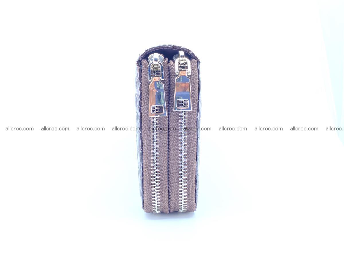 Crocodile skin wallet 2-zips 590 Foto 10