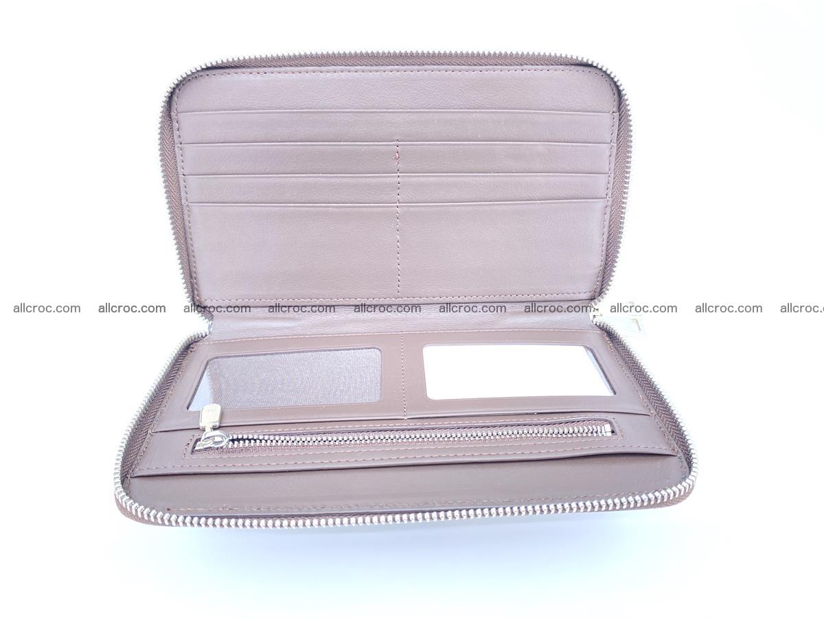 Crocodile skin wallet 2-zips 590 Foto 16