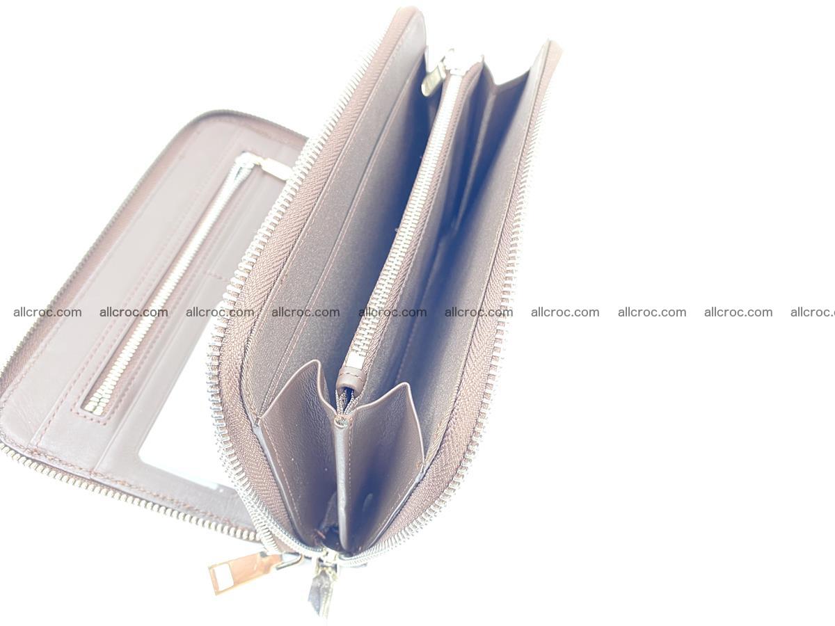 Crocodile skin wallet 2-zips 590 Foto 13