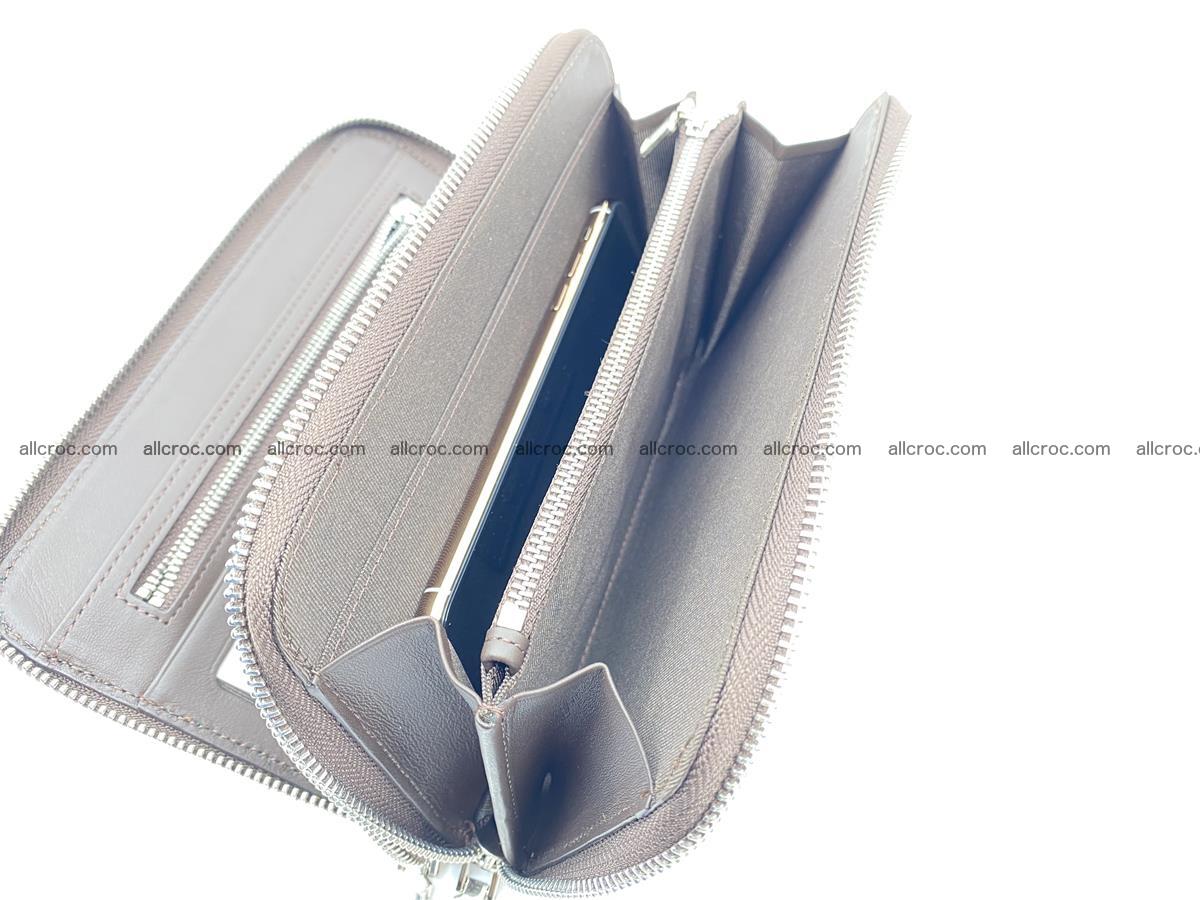 Crocodile skin wallet 2-zips 590 Foto 14