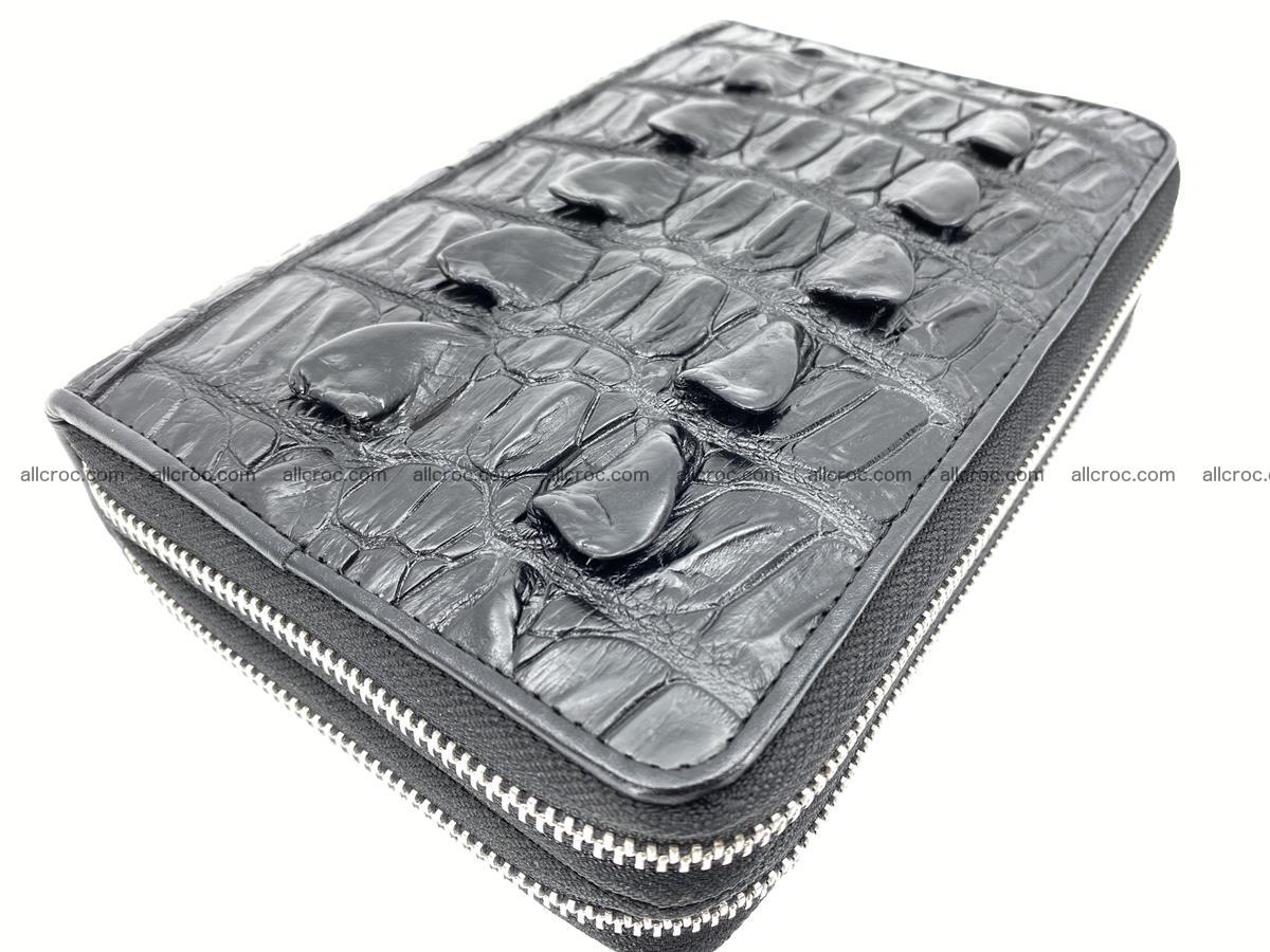 Crocodile skin wallet 2 zips 589 Foto 0
