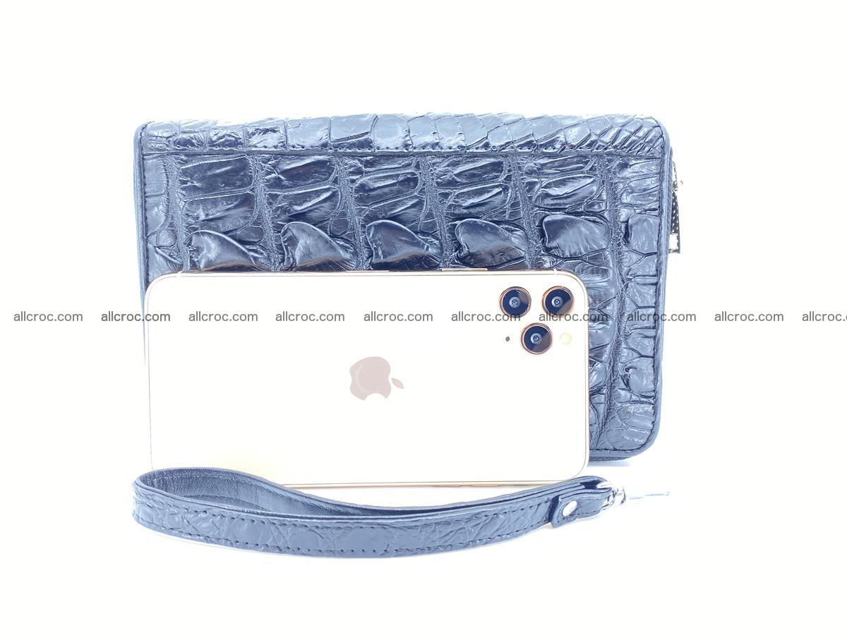 Crocodile skin wallet 2 zips 589 Foto 15