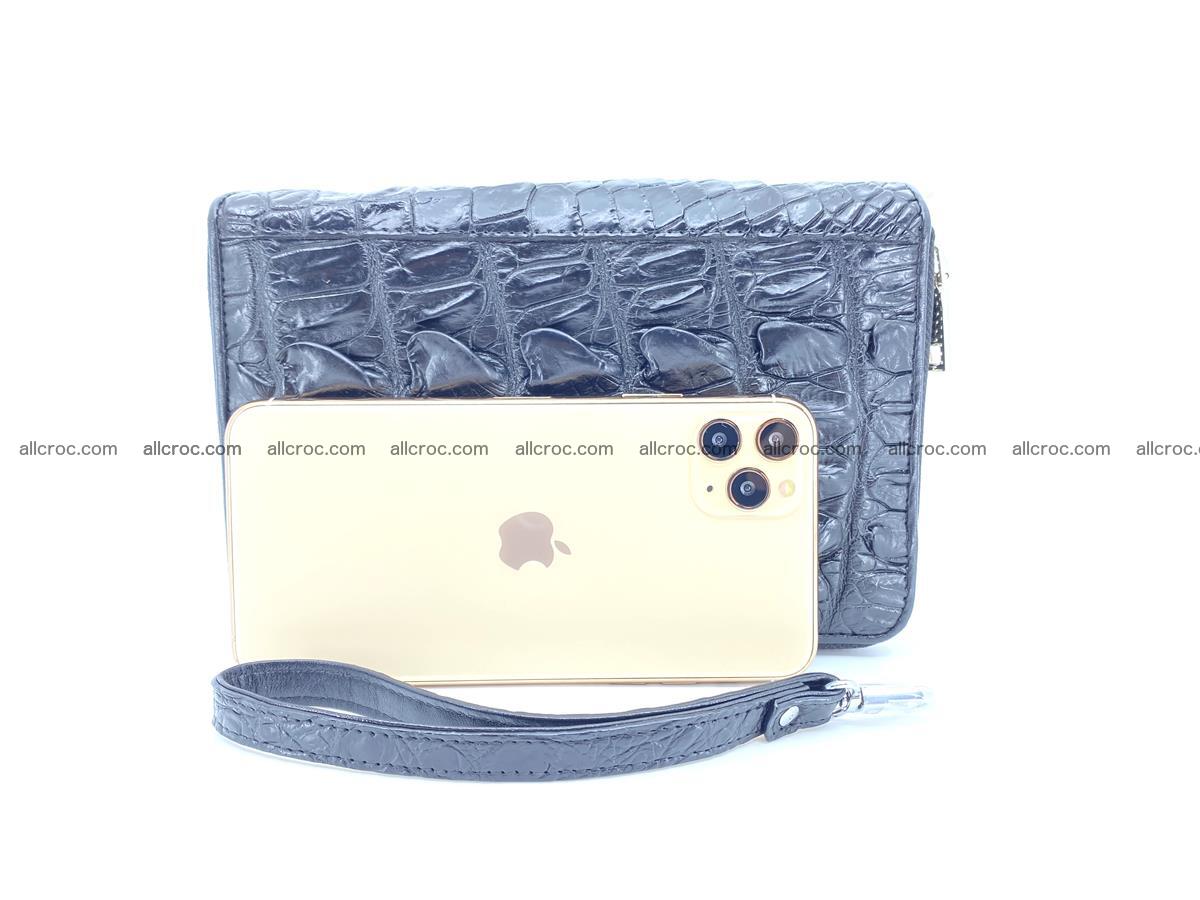 Crocodile skin wallet 2 zips 589 Foto 16