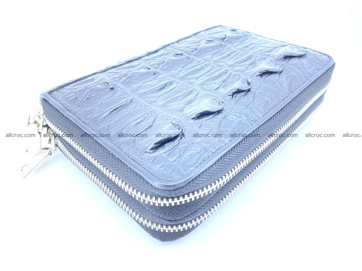Crocodile skin wallet 2 zips 589 Foto 4