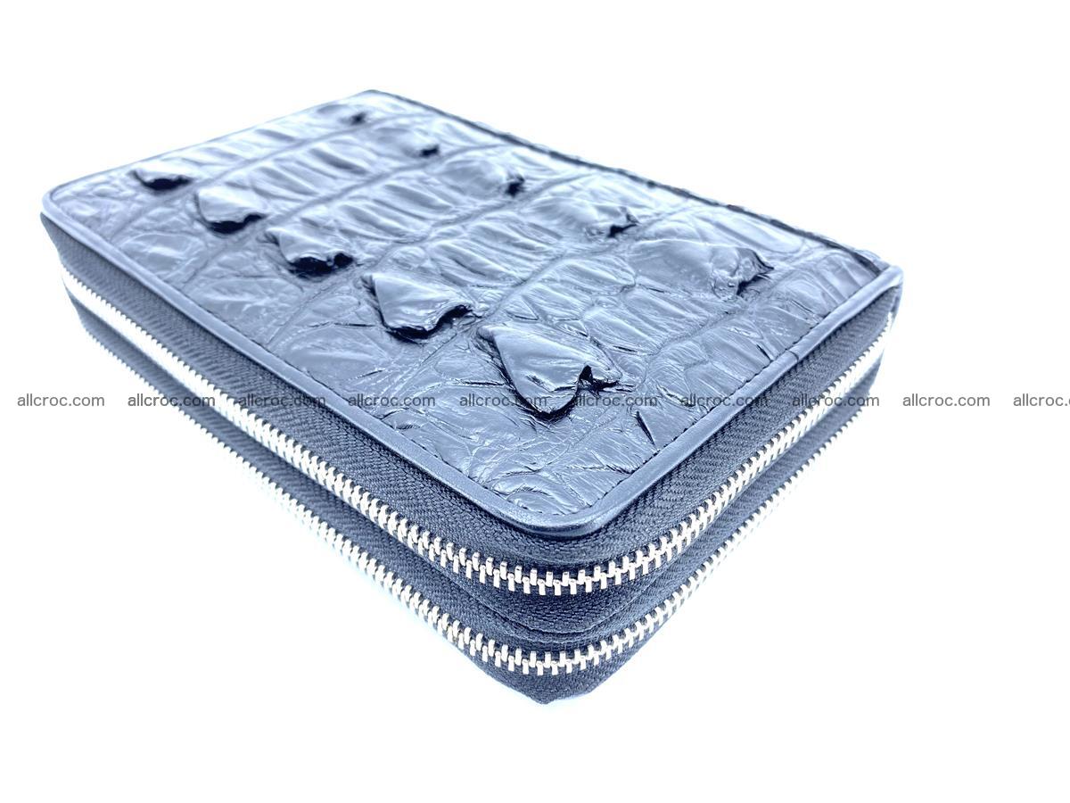 Crocodile skin wallet 2 zips 589 Foto 5
