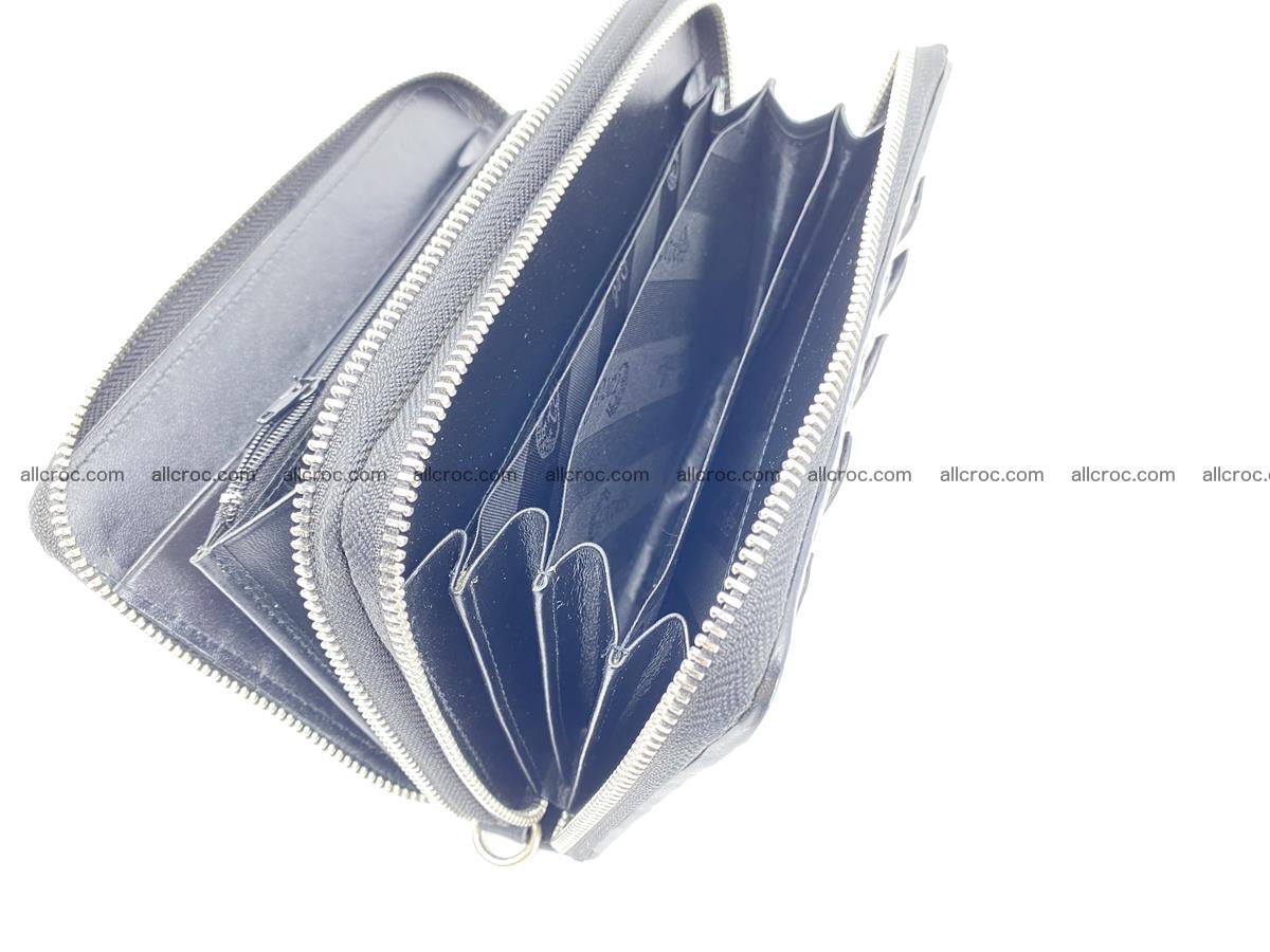Crocodile skin wallet 2 zips 589 Foto 13