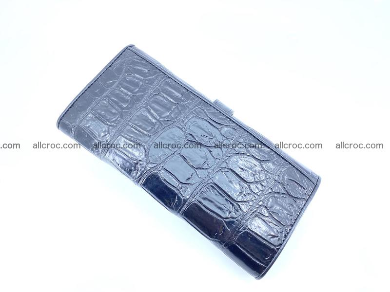 Crocodile leather wallet 659