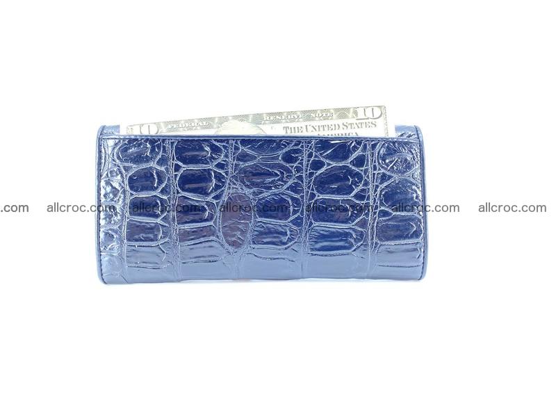 Crocodile leather wallet 659