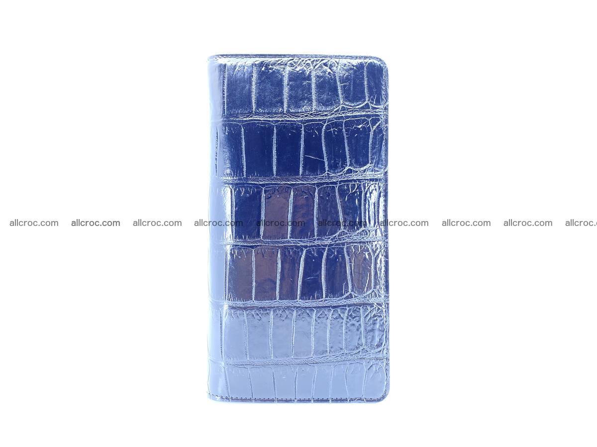 Crocodile skin zip wallet 612 Foto 6