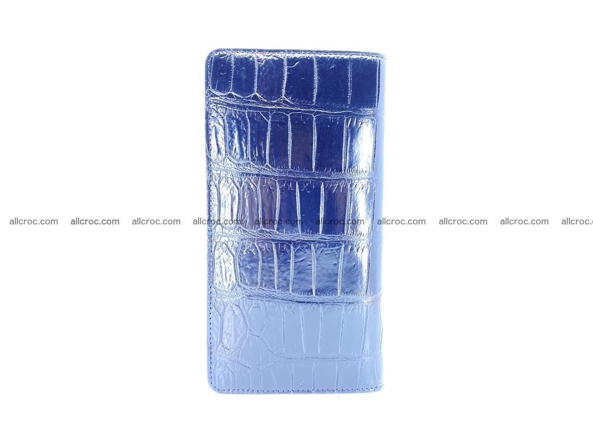 Crocodile skin zip wallet 612 Foto 7