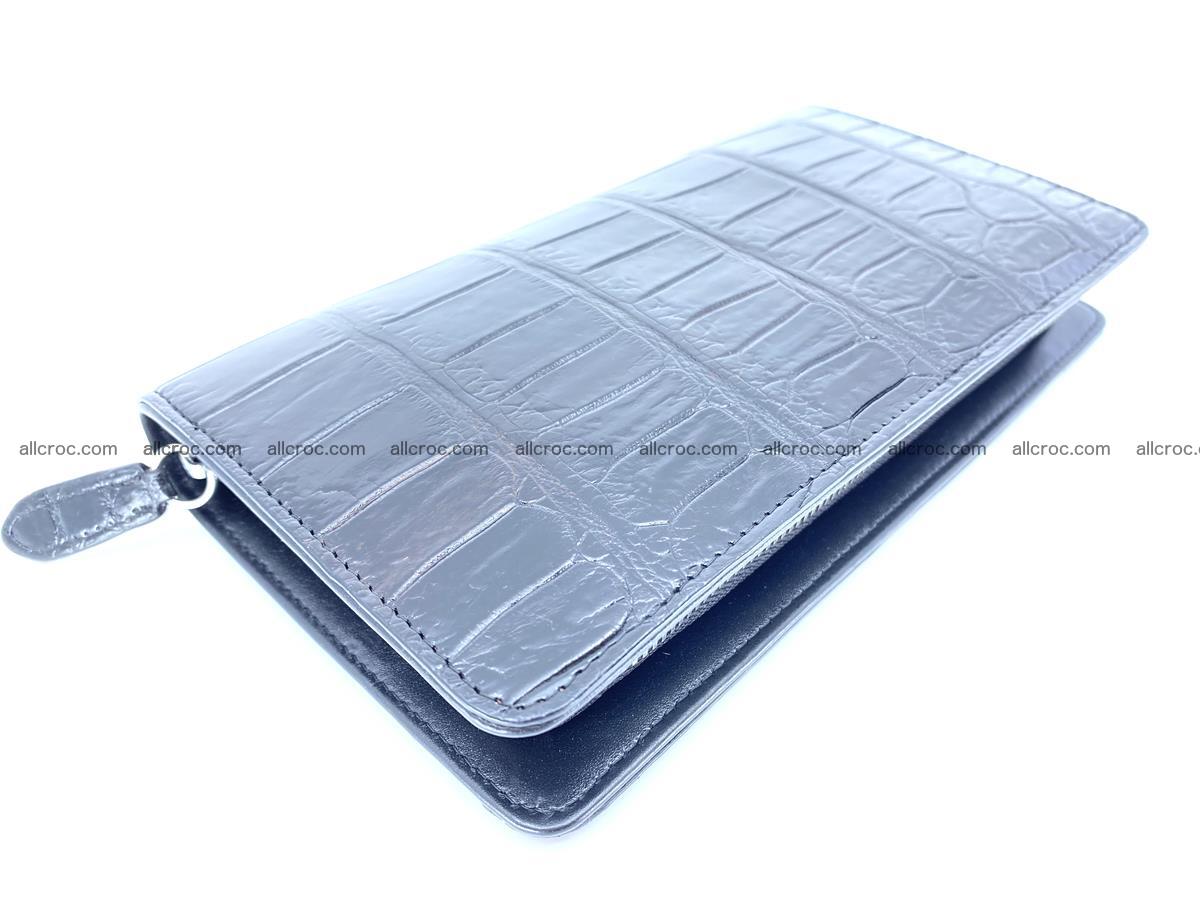 Crocodile skin zip wallet 612 Foto 10