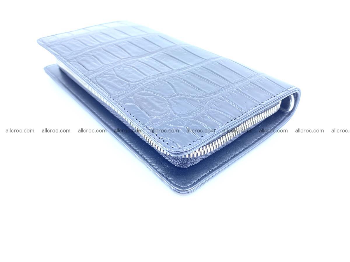 Crocodile skin zip wallet 612 Foto 12