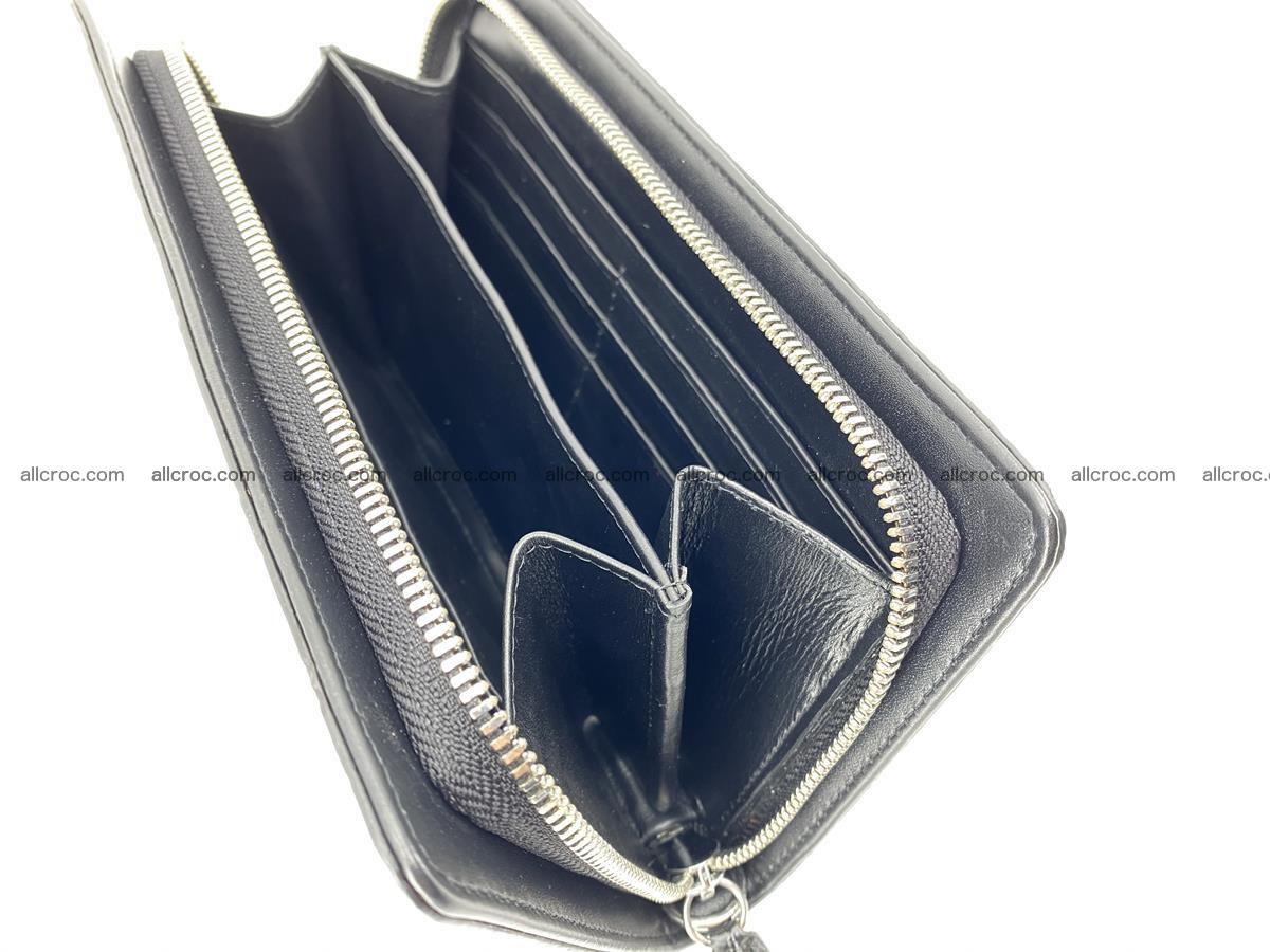Crocodile skin zip wallet 612 Foto 17