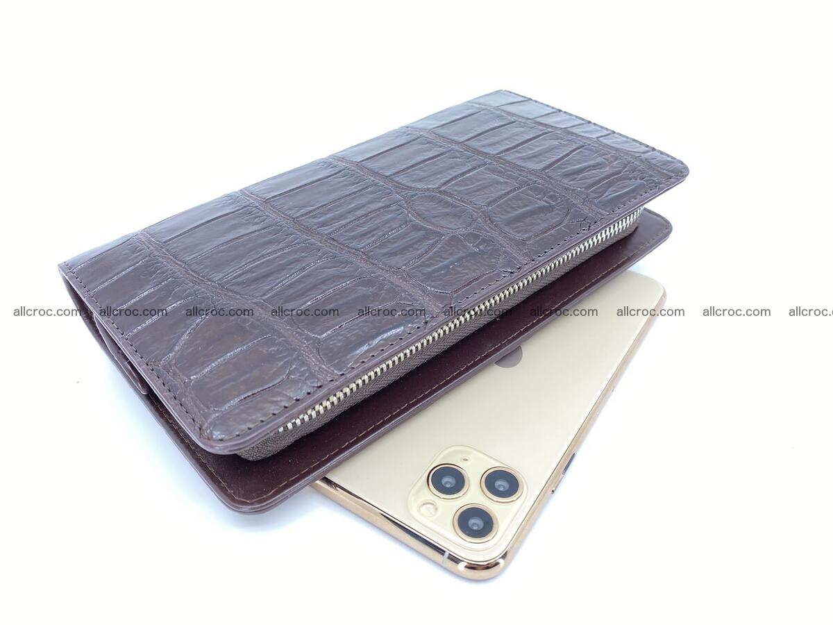 Crocodile skin zip wallet 611 Foto 0