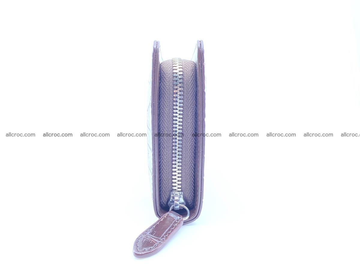 Crocodile skin zip wallet 611 Foto 11