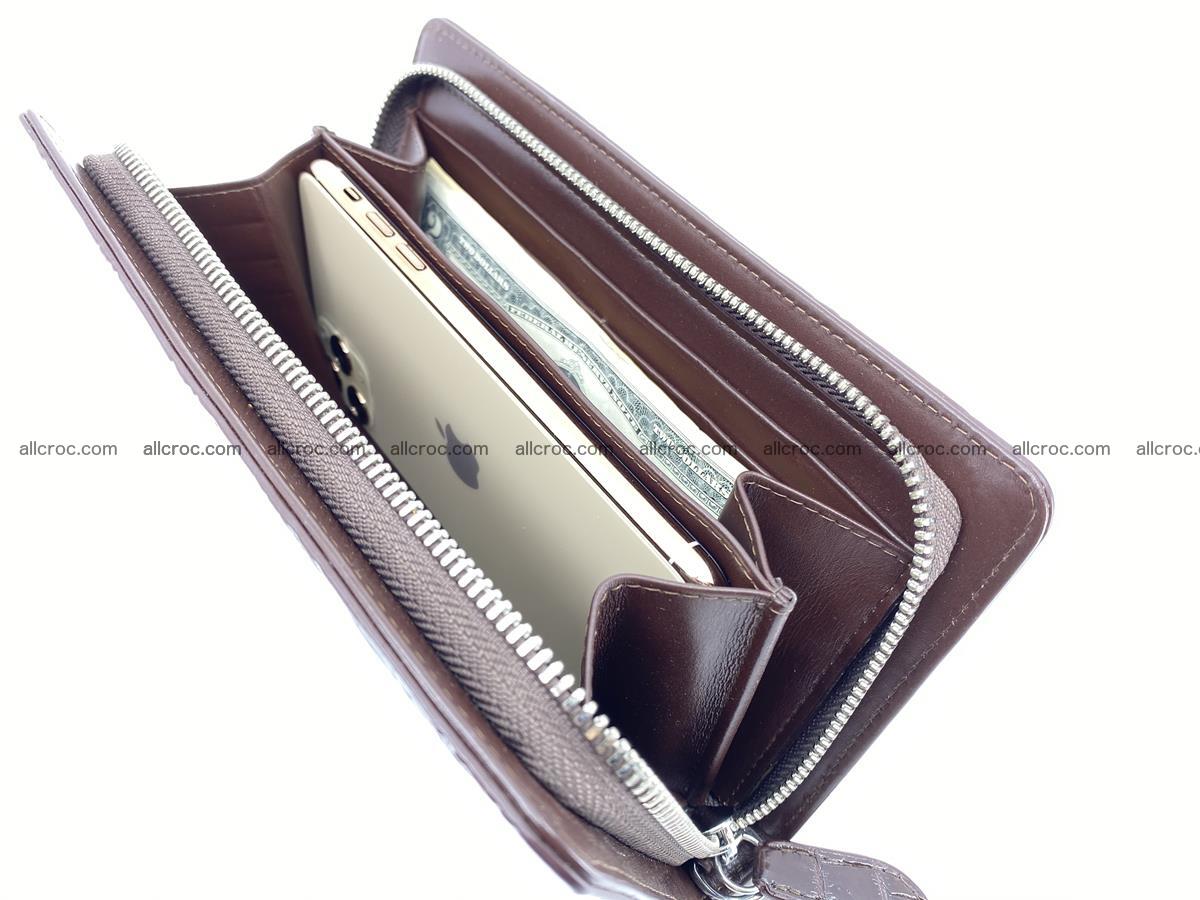 Crocodile skin zip wallet 611 Foto 16