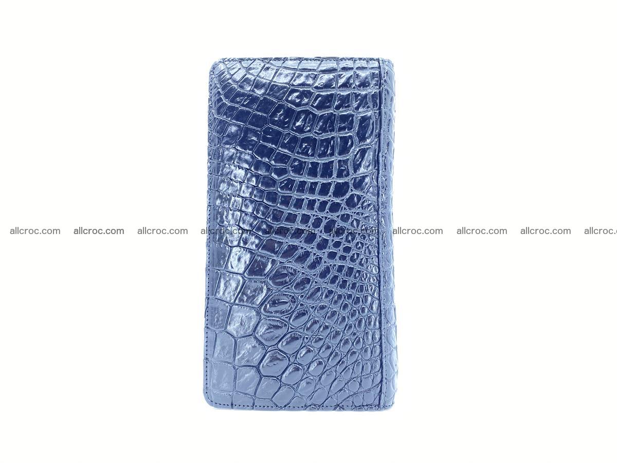 Crocodile skin zip wallet 614 Foto 6