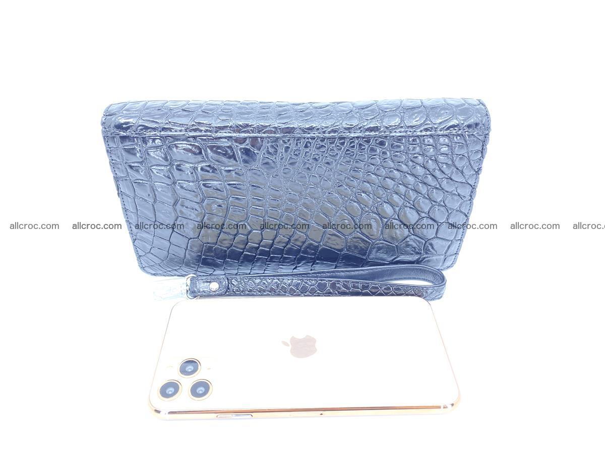 Crocodile skin zip wallet 614 Foto 10