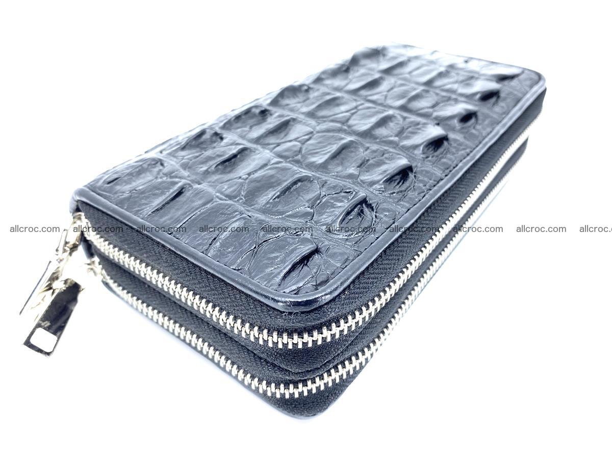 Crocodile skin wallet 2-zips 613 Foto 1
