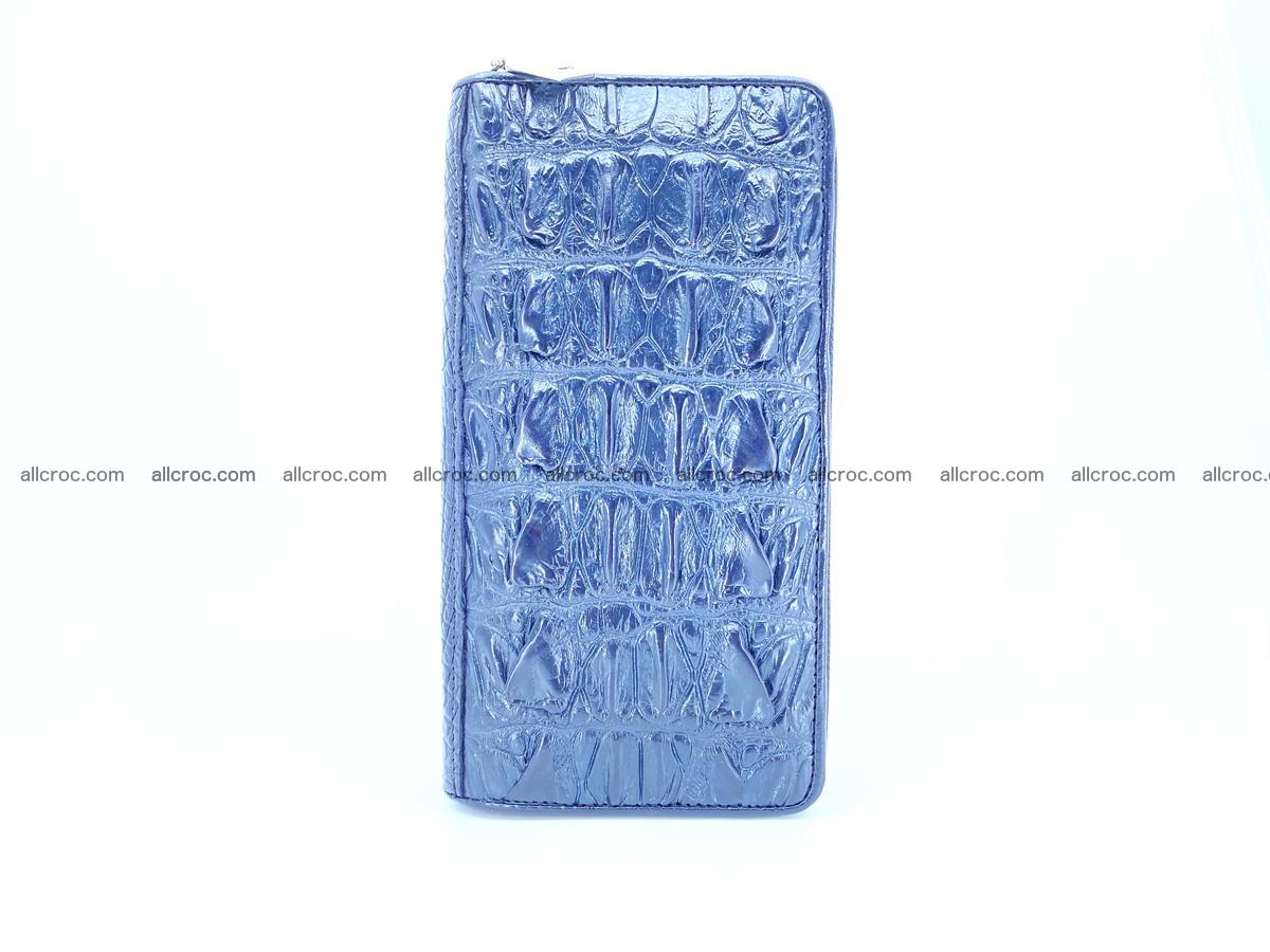 Crocodile skin wallet 2-zips 613 Foto 4
