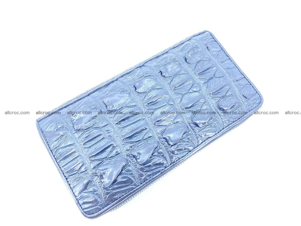 Crocodile skin wallet 2-zips 613 Foto 6