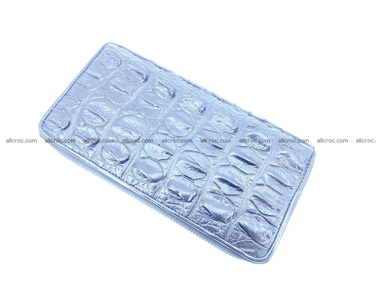Crocodile skin wallet 2-zips 613 Foto 7