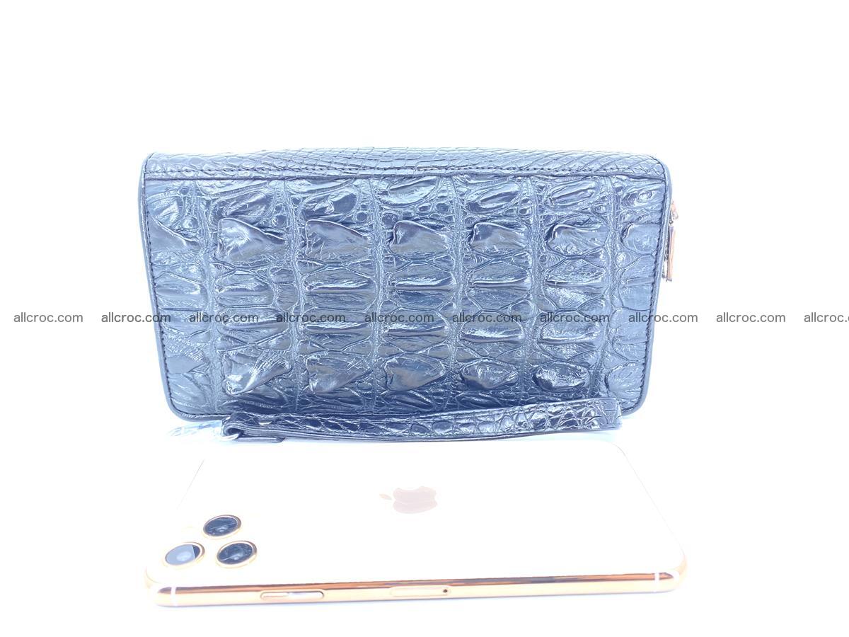 Crocodile skin wallet 2-zips 613 Foto 9