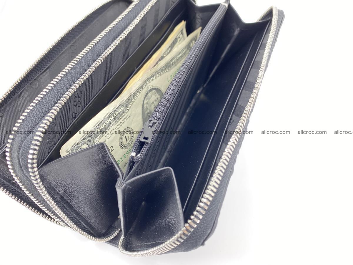Crocodile skin wallet 2-zips 613 Foto 15
