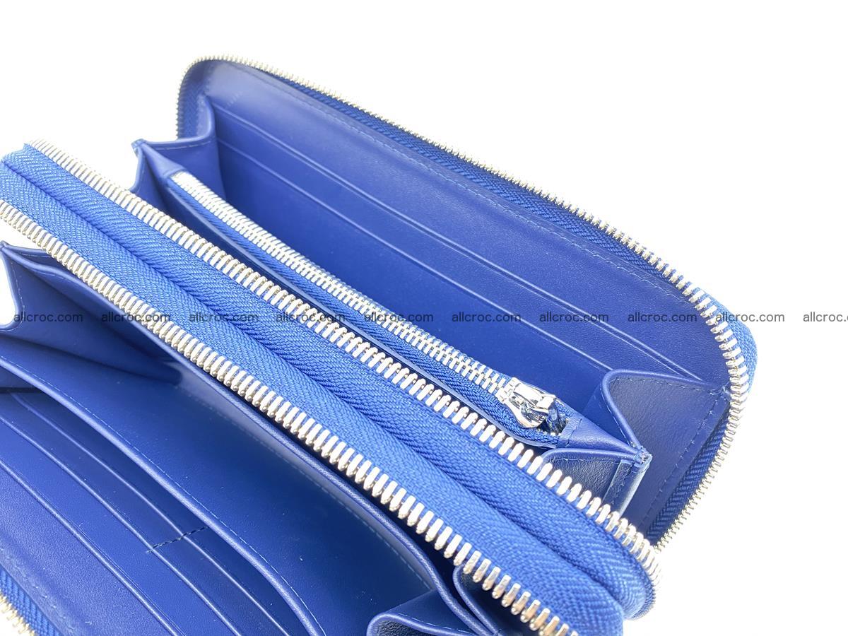 Crocodile skin big wallet 2-zips 677 Foto 21