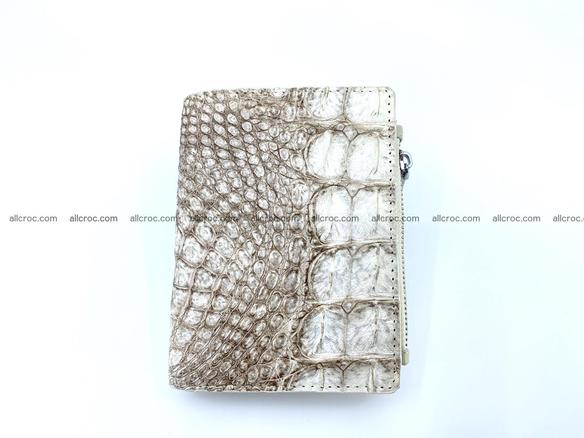 Crocodile leather vertical wallet HK 642 Foto 0