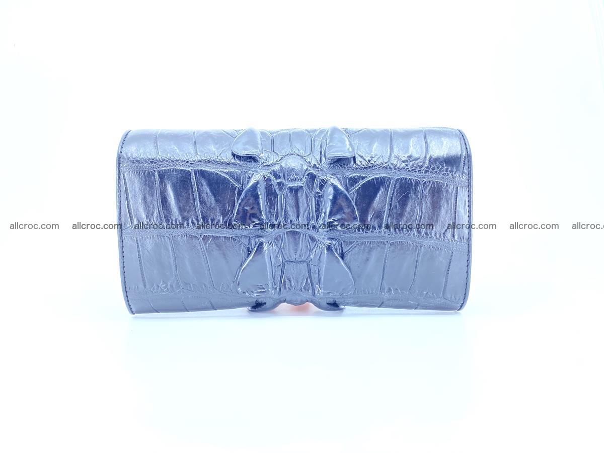 Crocodile leather wallet long wallet trifold 652 Foto 1