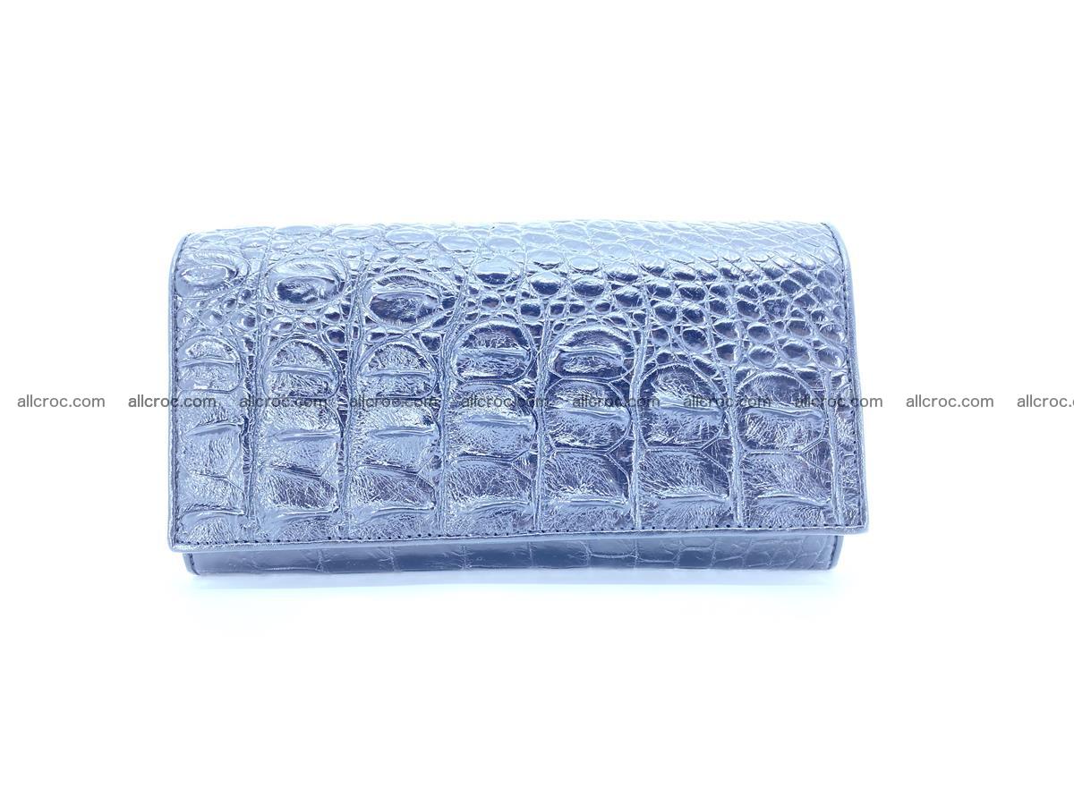 Crocodile leather wallet long wallet trifold 650 Foto 0