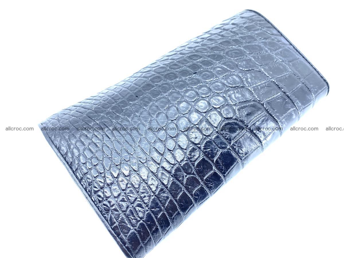 Crocodile leather wallet long wallet trifold 650 Foto 2