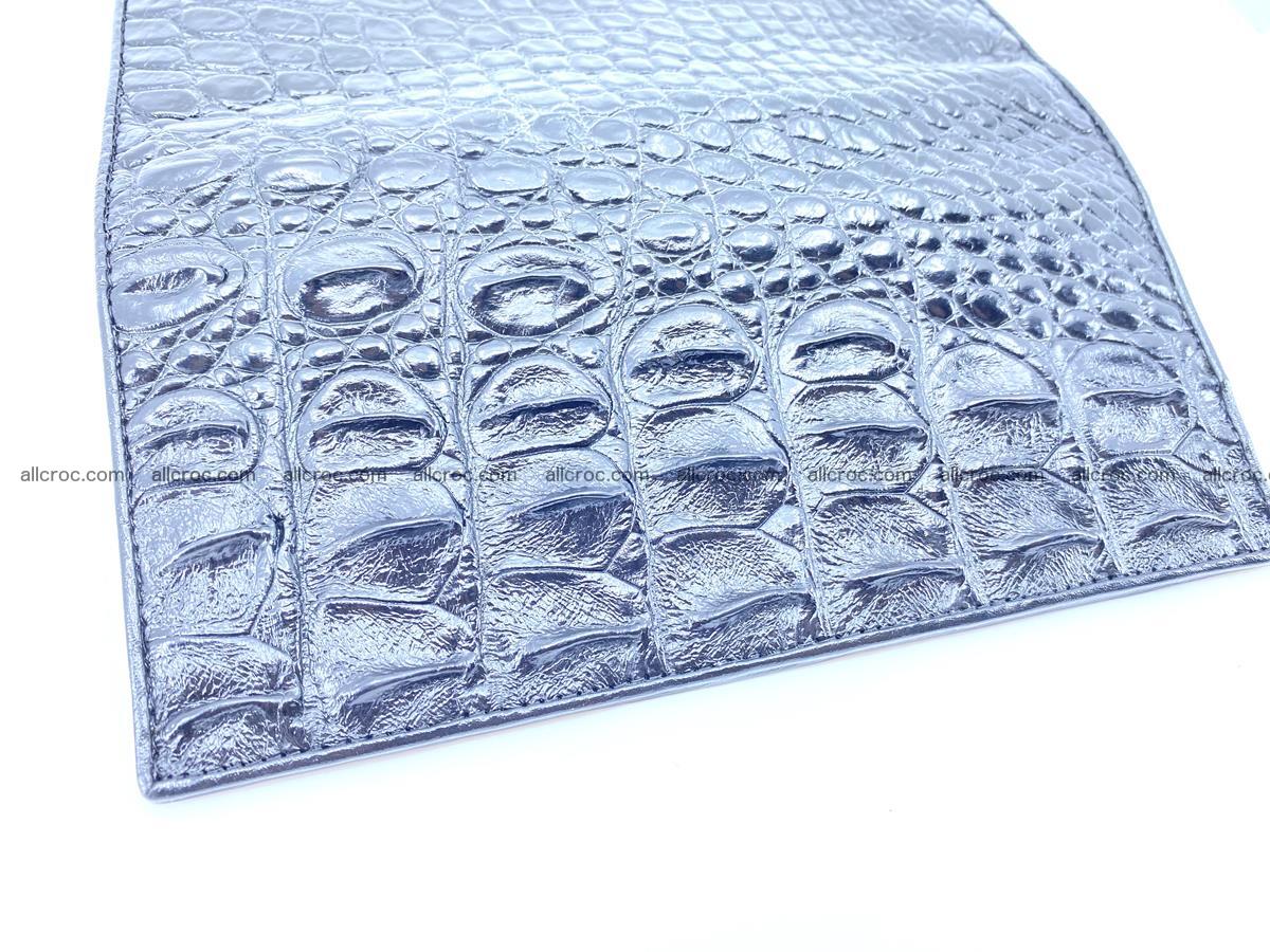 Crocodile leather wallet long wallet trifold 650 Foto 3