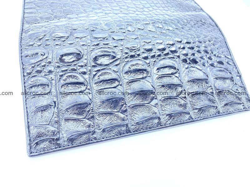 Crocodile leather wallet long wallet trifold 650
