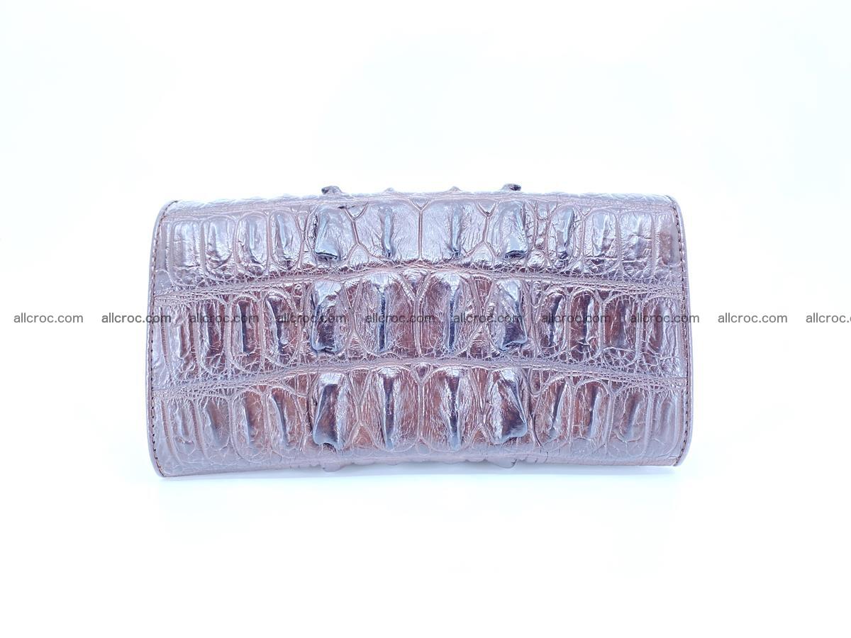 Crocodile leather wallet long wallet trifold 651 Foto 1