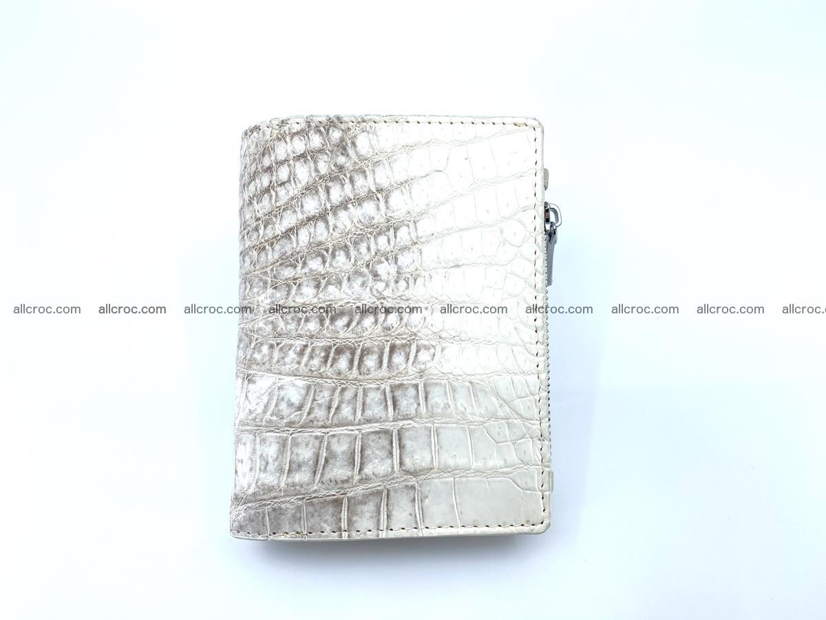 Crocodile leather vertical wallet HK 645 Foto 0