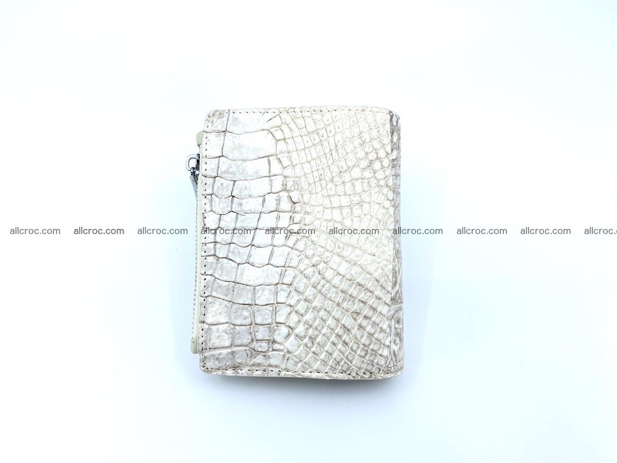 Crocodile leather vertical wallet HK 645 Foto 1
