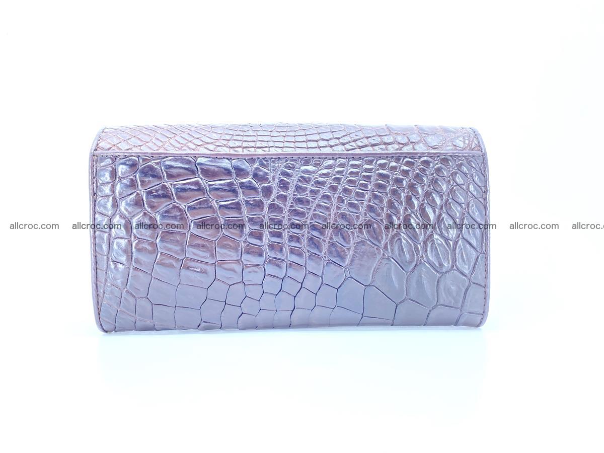 Crocodile leather wallet long wallet trifold 654 Foto 1
