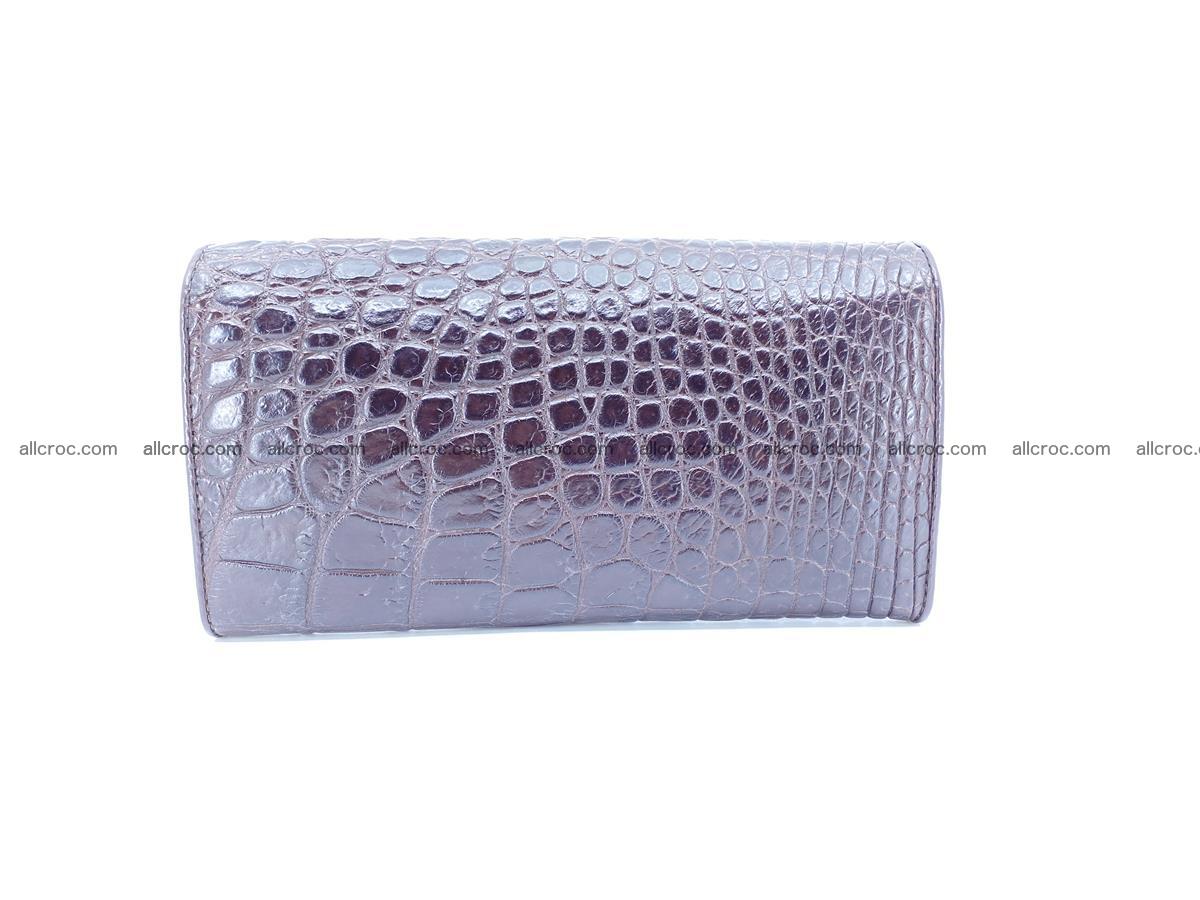Crocodile leather wallet long wallet trifold 649 Foto 1