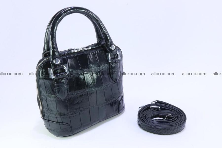 Siamese crocodile skin handbag 378