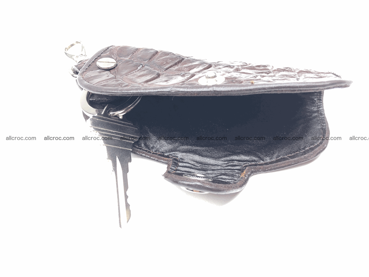Crocodile skin key holder 1650 Foto 4