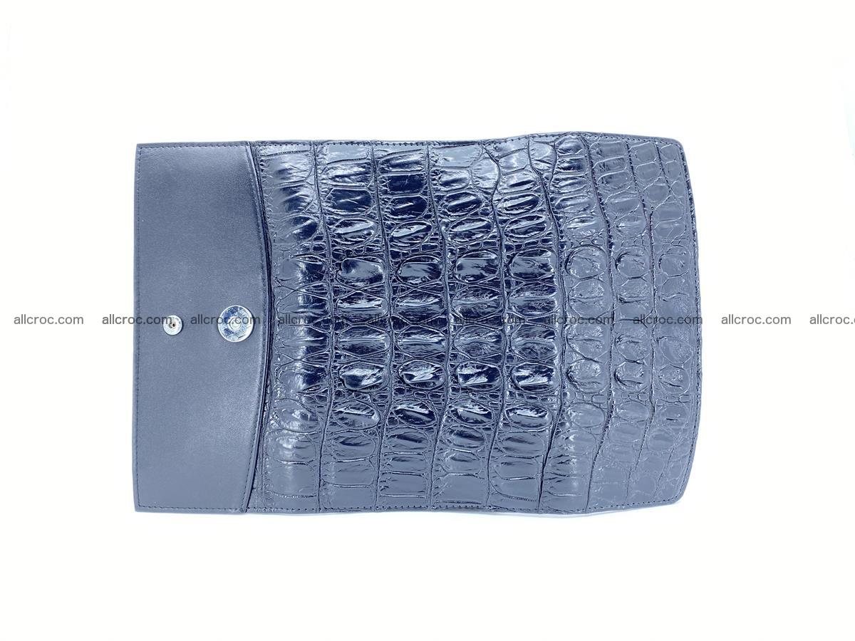 Long wallet trifold from Siamese crocodile leather 510 Foto 8