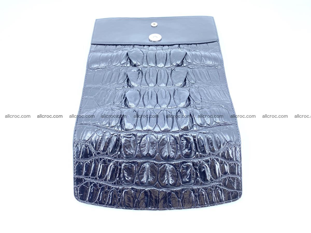 Long wallet trifold from Siamese crocodile leather 510 Foto 6